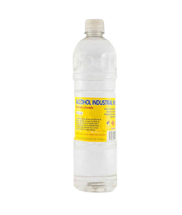 Alcohol Industrial 900cc, Limpieza de Superficies