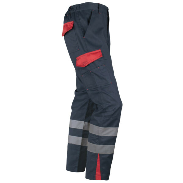 Pantalon Cargo Gabarina Bicolor C/Cinta Practical Line