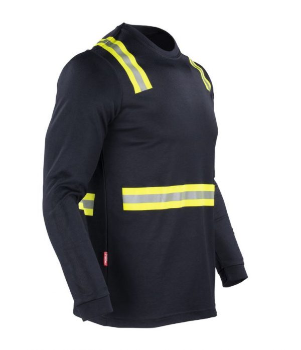 Polera Hibrida Dual Manga Larga Hombre